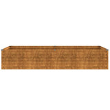 Garden Raised Bed 194x50x36 cm Corten Steel