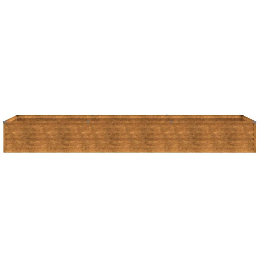 Garden Raised Bed 291x50x36 cm Corten Steel