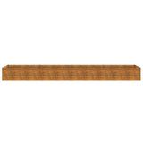 Garden Raised Bed 386x50x36 cm Corten Steel