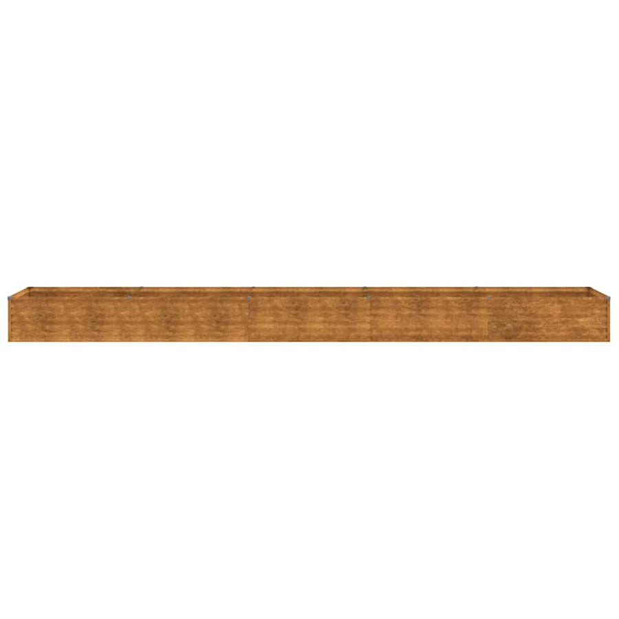 Garden Raised Bed 482x50x36 cm Corten Steel