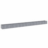 Garden Raised Bed 580x50x36 cm Corten Steel - Side View