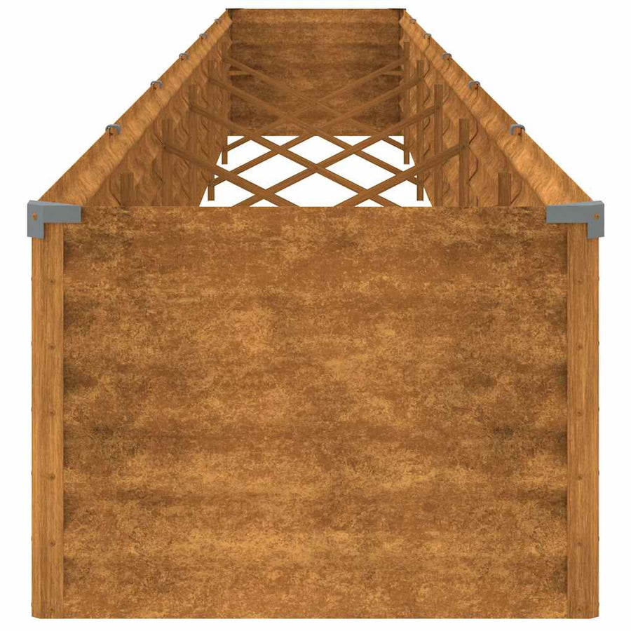 Garden Raised Bed 580x50x36 cm Corten Steel