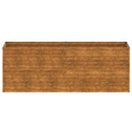Garden Raised Bed 196x50x69 cm Corten Steel