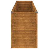 Garden Raised Bed 291x50x69 cm Corten Steel