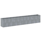 Garden Raised Bed 385x50x69 cm Corten Steel - Side View