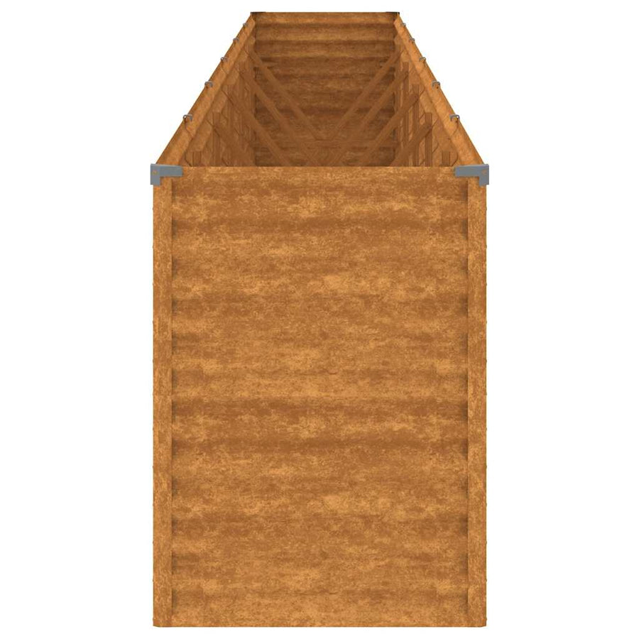 Garden Raised Bed 578x50x69 cm Corten Steel