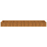 Garden Raised Bed 387x100x36 cm Corten Steel