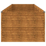 Garden Raised Bed 479x100x69 cm Corten Steel