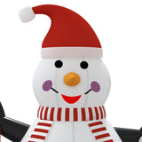 Inflatable Snowman with LEDs 360 cm