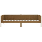 Day Bed without Mattress Honey Brown Solid Wood Pine 90x190 cm