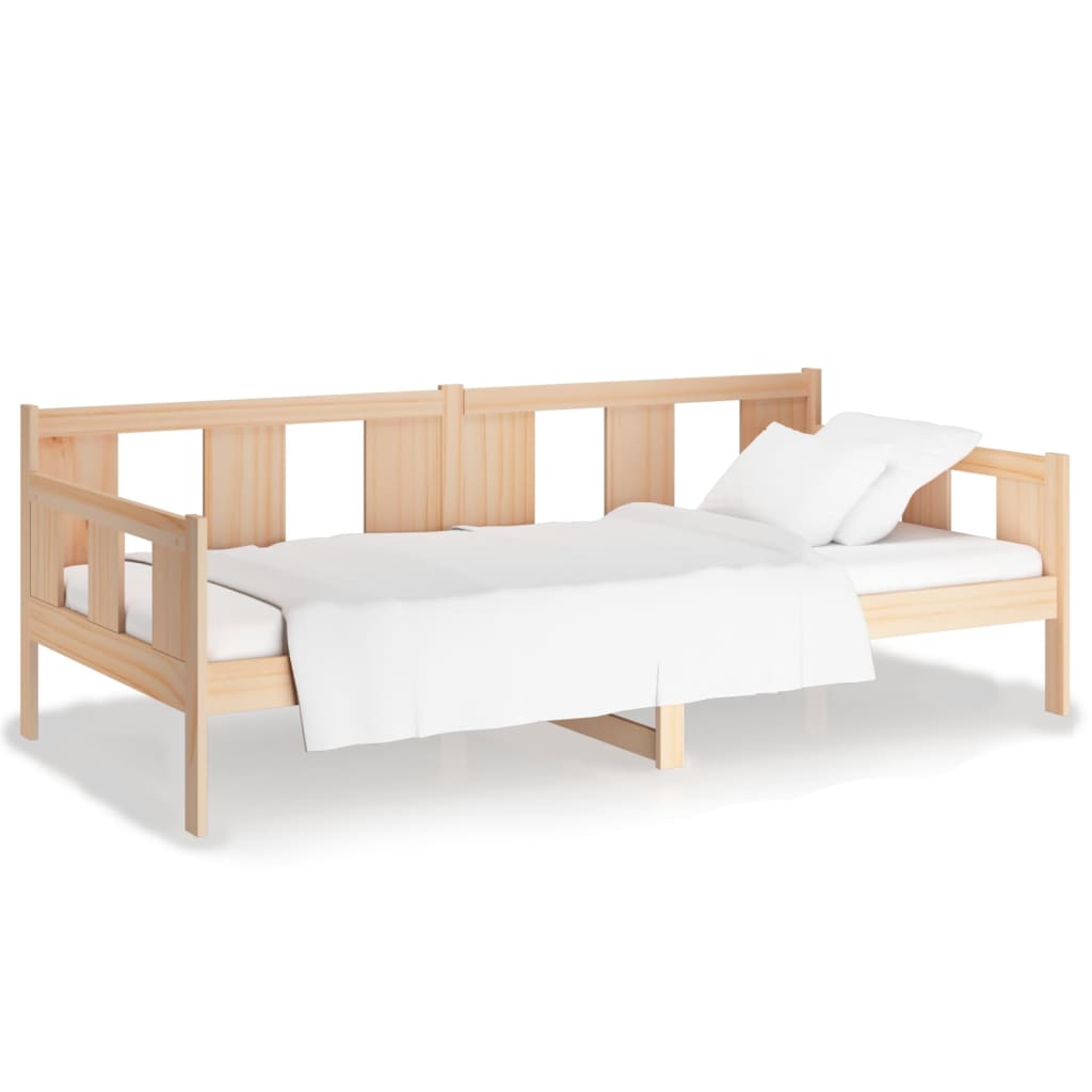 Day Bed without Mattress Solid Wood Pine 90x190 cm