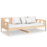 Day Bed without Mattress Solid Wood Pine 90x190 cm - 45-Degree Angle
