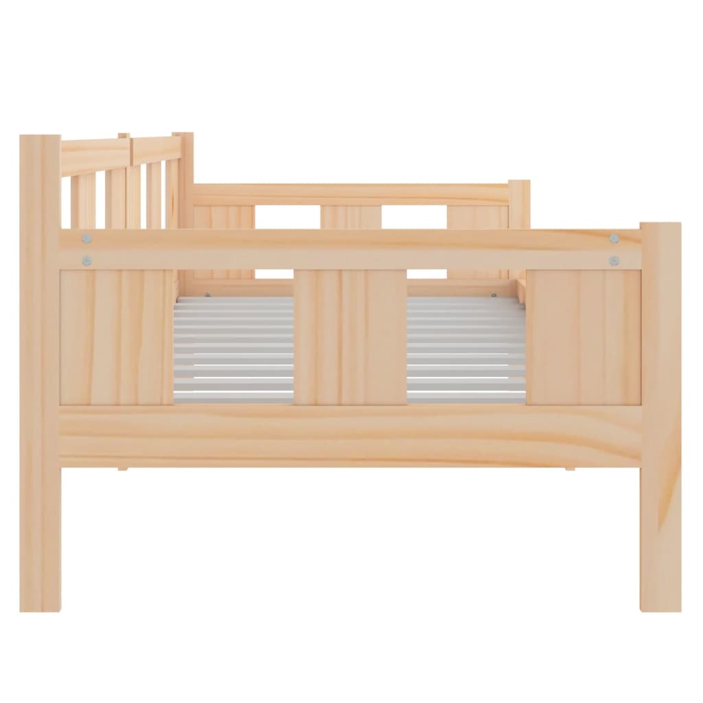Day Bed without Mattress Solid Wood Pine 90x190 cm