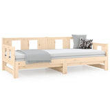 Pull-out Day Bed without Mattress Solid Wood Pine 2x(90x190) cm - 45-Degree Angle
