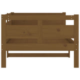 Day Bed without Mattress Honey Brown Solid Wood Pine 90x190 cm
