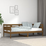 Day Bed without Mattress Honey Brown Solid Wood Pine 90x190 cm