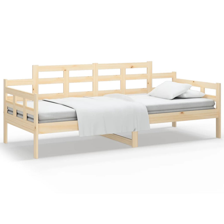 Day Bed without Mattress Solid Wood Pine 90x190 cm