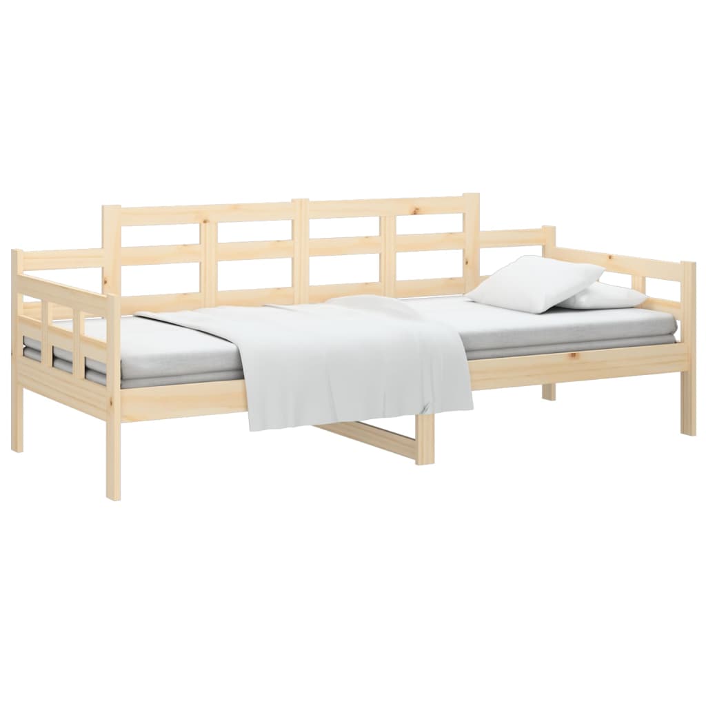 Day Bed without Mattress Solid Wood Pine 90x190 cm