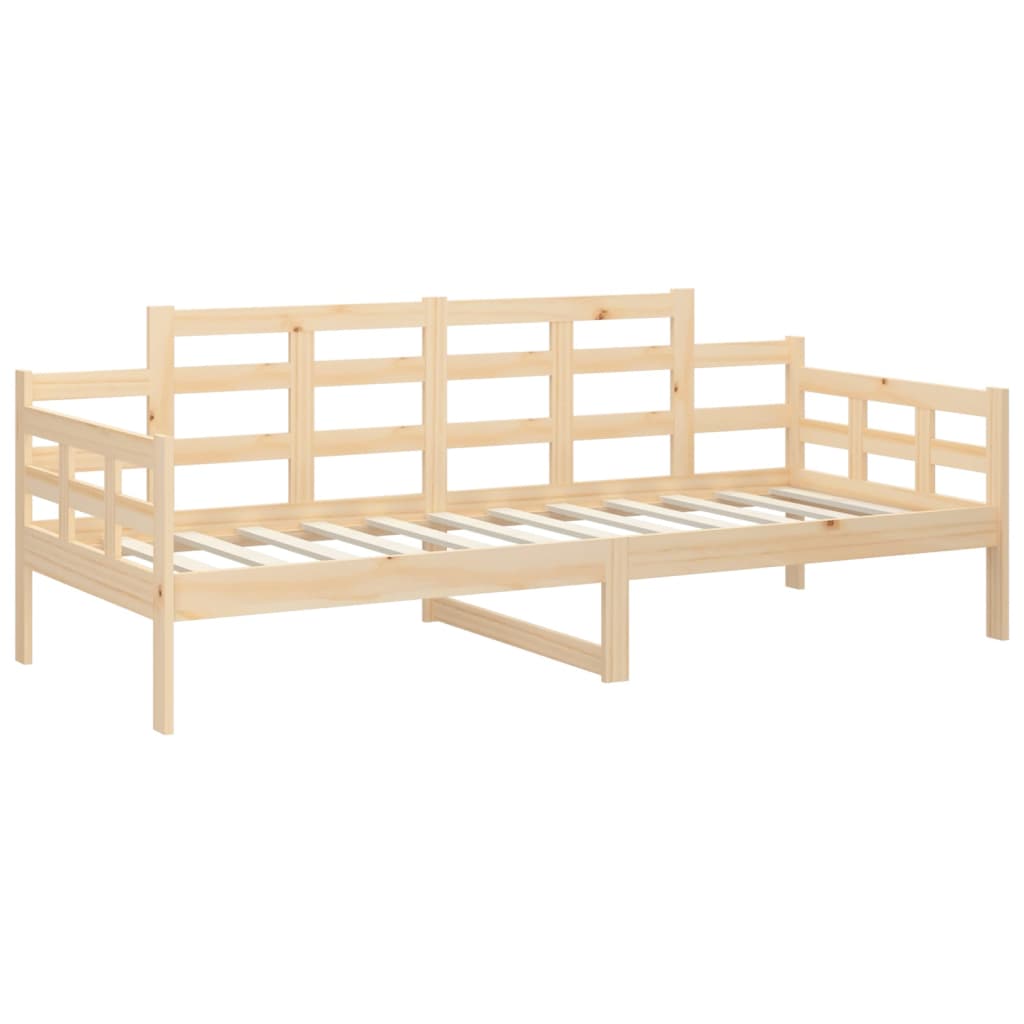 Day Bed without Mattress Solid Wood Pine 90x190 cm