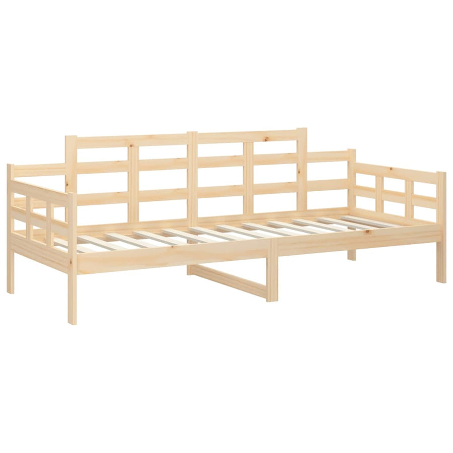 Day Bed without Mattress Solid Wood Pine 90x190 cm