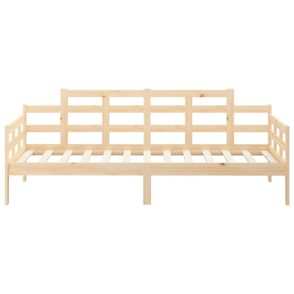 Day Bed without Mattress Solid Wood Pine 90x190 cm