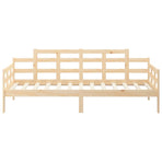 Day Bed without Mattress Solid Wood Pine 90x190 cm