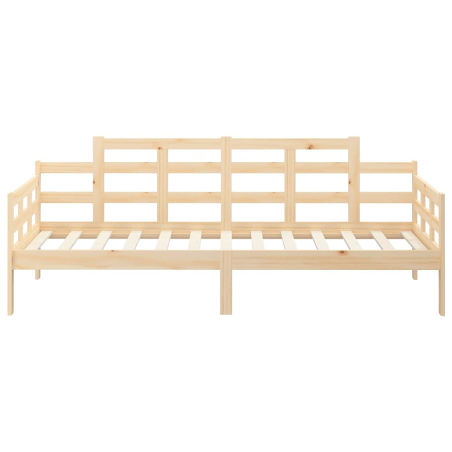 Day Bed without Mattress Solid Wood Pine 90x190 cm