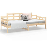 Day Bed without Mattress Solid Wood Pine 90x190 cm