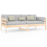 Day Bed without Mattress Solid Wood Pine 90x190 cm - 45-Degree Angle