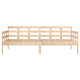 Day Bed without Mattress Solid Wood Pine 90x190 cm
