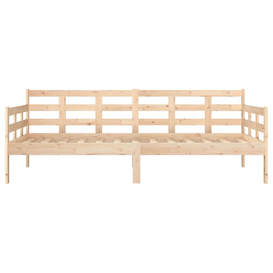 Day Bed without Mattress Solid Wood Pine 90x190 cm