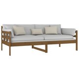 Day Bed without Mattress Honey Brown Solid Wood Pine 90x190 cm