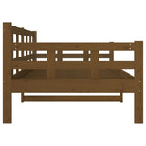 Day Bed without Mattress Honey Brown Solid Wood Pine 90x190 cm - Extra Image