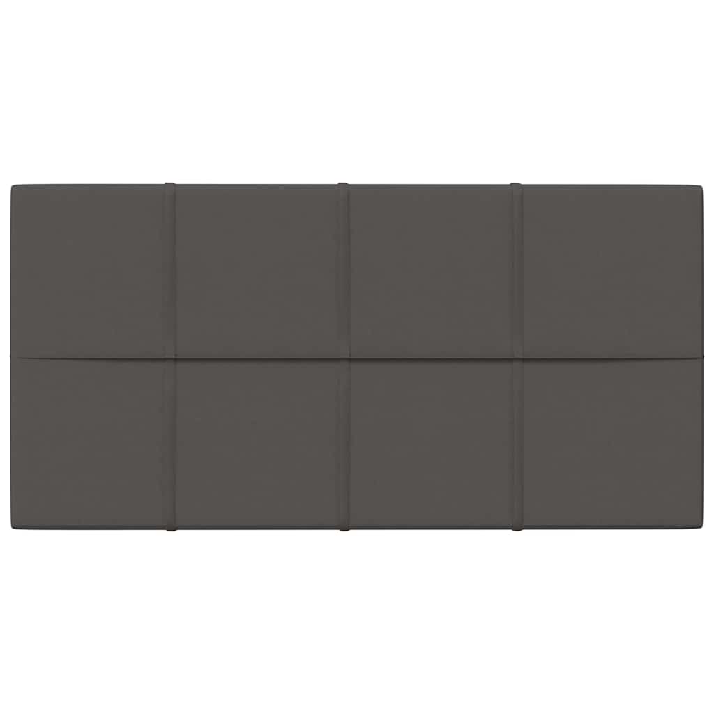 Wall Panels 12 pcs Dark Grey 60x30 cm Fabric 2.16 m²