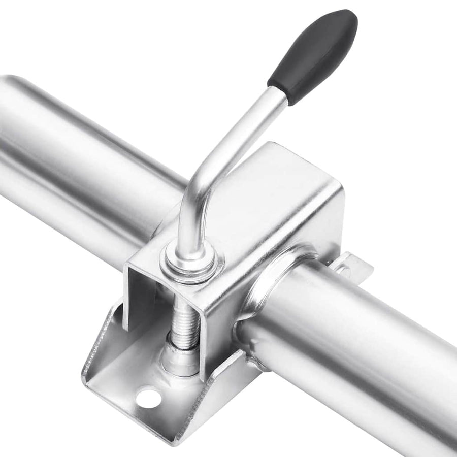 Jockey Wheel for Trailer with Split Clamp 48mm Galvanised Steel