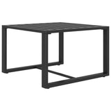 5 Piece Garden Lounge Set with Cushions Aluminium Anthracite - Close-Up Angle