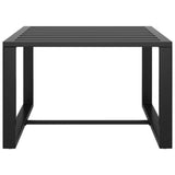 5 Piece Garden Lounge Set with Cushions Aluminium Anthracite
