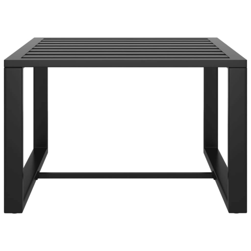 10 Piece Garden Lounge Set with Cushions Aluminium Anthracite