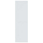 Wall Shelf High Gloss White 85x16x52.5 cm Engineered Wood