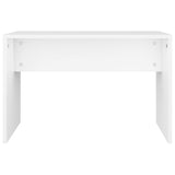 Dressing Stool White 70x35x45 cm Engineered Wood - Top-Down View