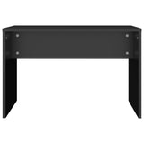 Dressing Stool Black 70x35x45 cm Engineered Wood - 45-Degree Angle