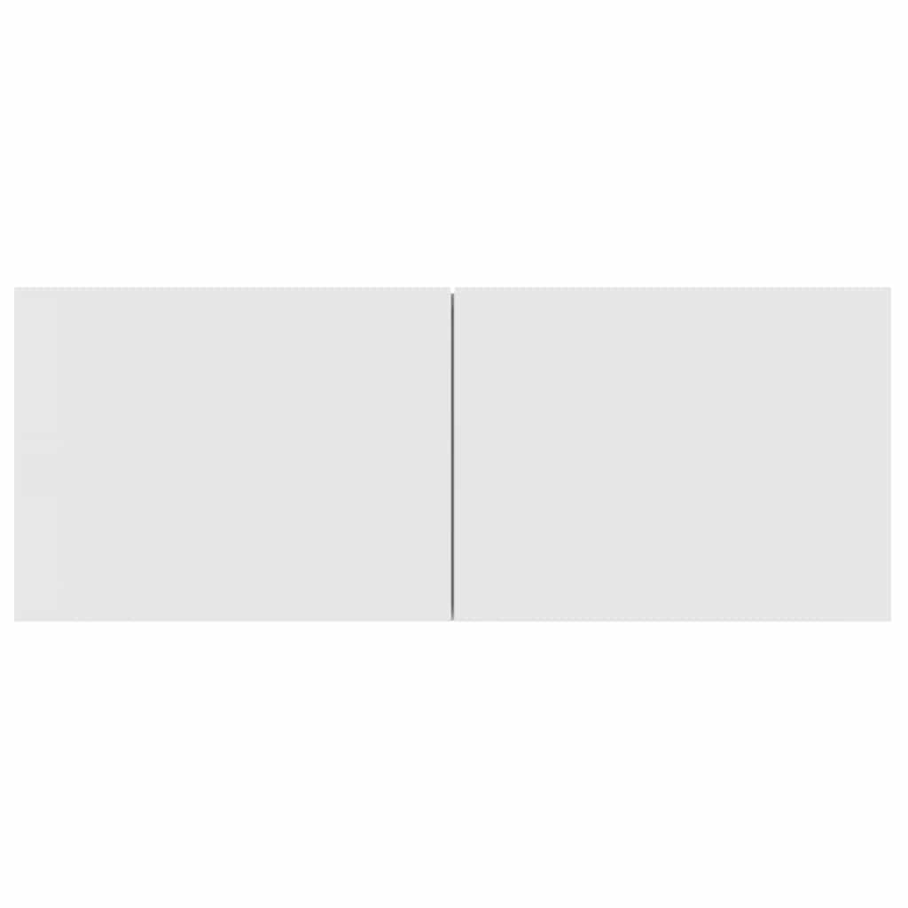 TV Cabinets 2 pcs White 80x30x30 cm Engineered Wood