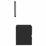 Bathroom Cabinet Black 41 x 38,5 x 45 cm Engineered Wood