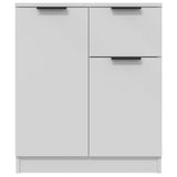Sideboard White 60x30x70 cm Engineered Wood - Rear View