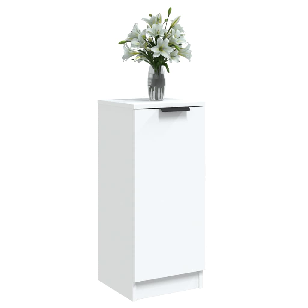 Sideboards 2 pcs White 30x30x70 cm Engineered Wood