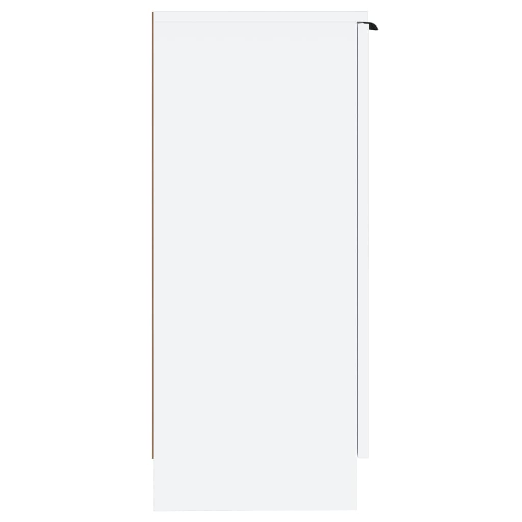 Sideboards 2 pcs White 30x30x70 cm Engineered Wood