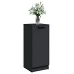 Sideboards 2 pcs Black 30x30x70 cm Engineered Wood