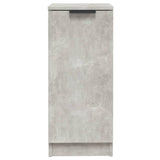Sideboards 2 pcs Concrete Grey 30x30x70 cm Engineered Wood - Rear View