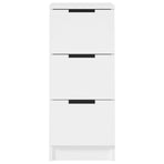 Sideboard White 30x30x70 cm Engineered Wood