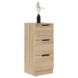 Sideboards 2 pcs Sonoma Oak 30x30x70 cm Engineered Wood